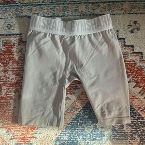 gym shark nude biker shorts